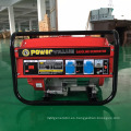 Generador portátil de 1000 vatios 2kW Gasoline Generator CA Single Phase con certificado CE para la venta